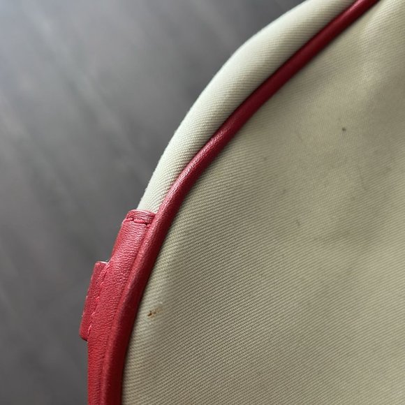 Coach Red and Cream Shoulder Bag - Picture 9 of 10